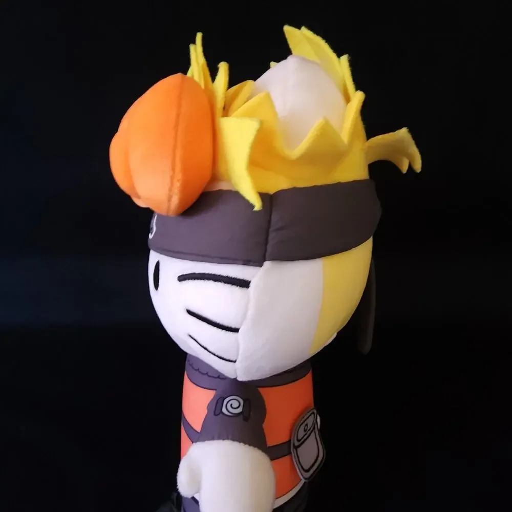 Japanese Hello Kitty Naruto Shippuden Plush Doll Shonen Jump Hk Collection 13”